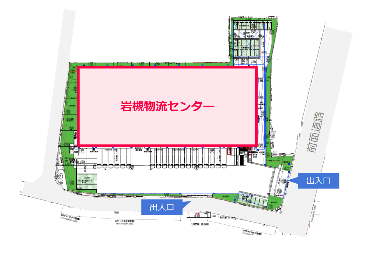 敷地配置図
