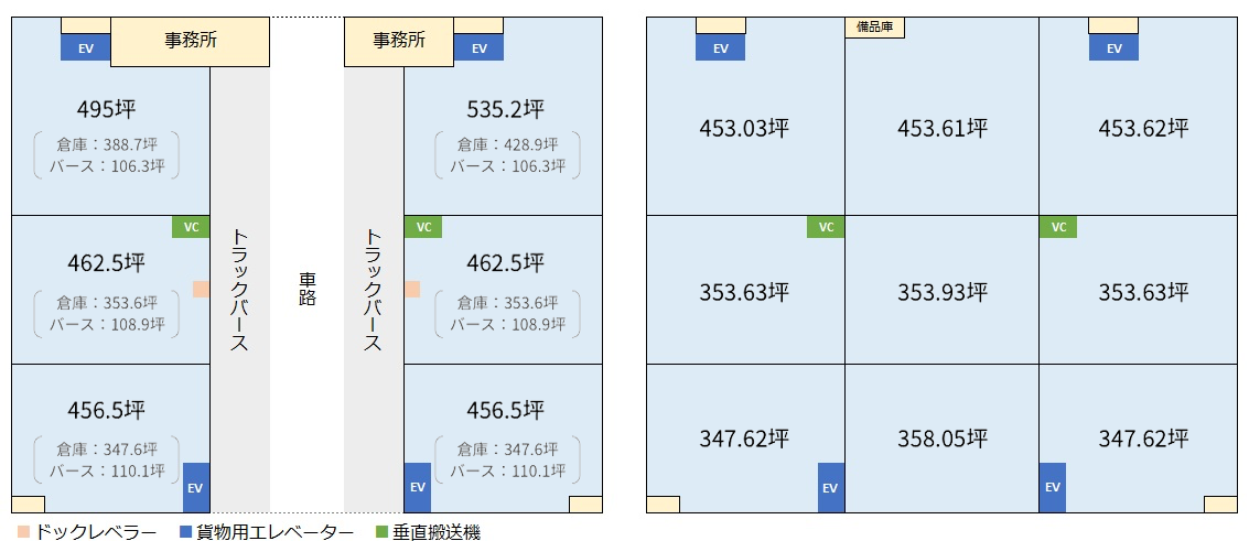 平面図(1階・2階)