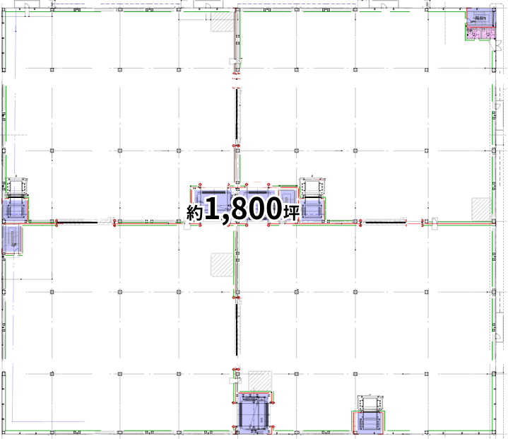平面図（３F～５F）