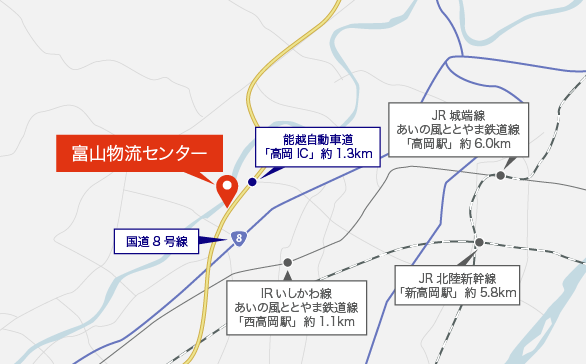 富山物流センター 画像