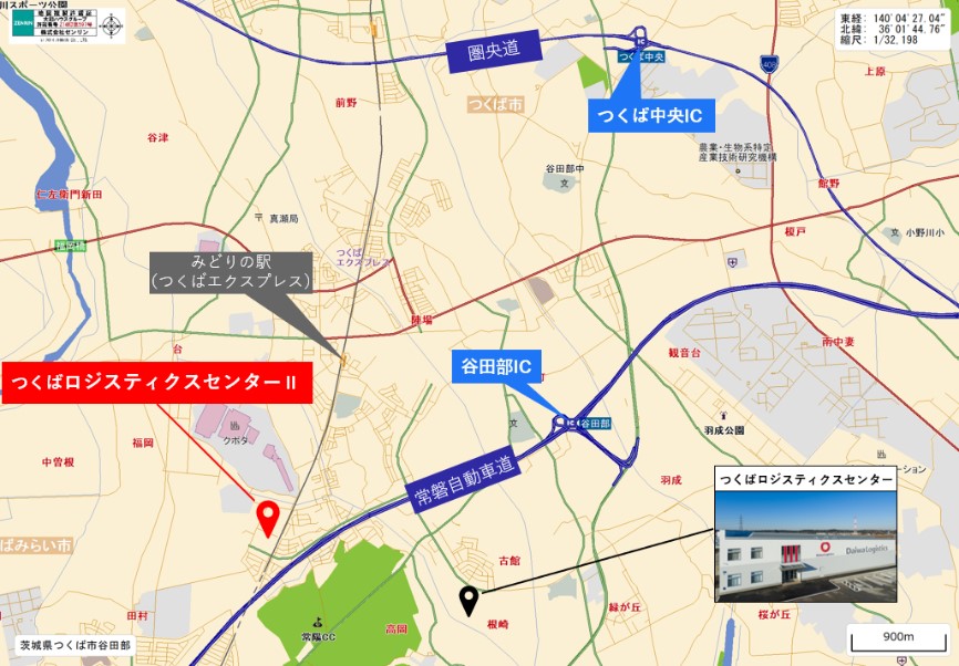 つくばロジスティクスセンターⅡ 画像